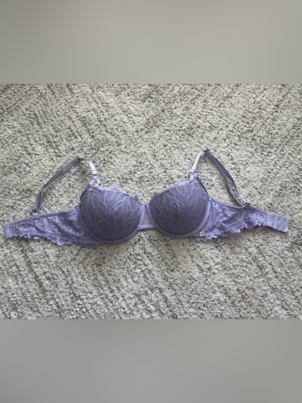 Savage X Fenty Lavender Lace Bra
